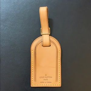 Louis Vuitton Vachetta Luggage Tag